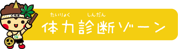 体力診断ゾーン